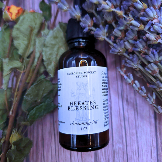 Hekate's Blessing Ritual Oil | Spirit Communication, Ancestor Work, Divination & Introspection Work