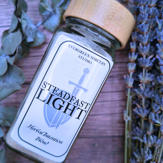 Steadfast Light Ritual Powder | Ritual Space Clearing, Protection & Banishing Blend