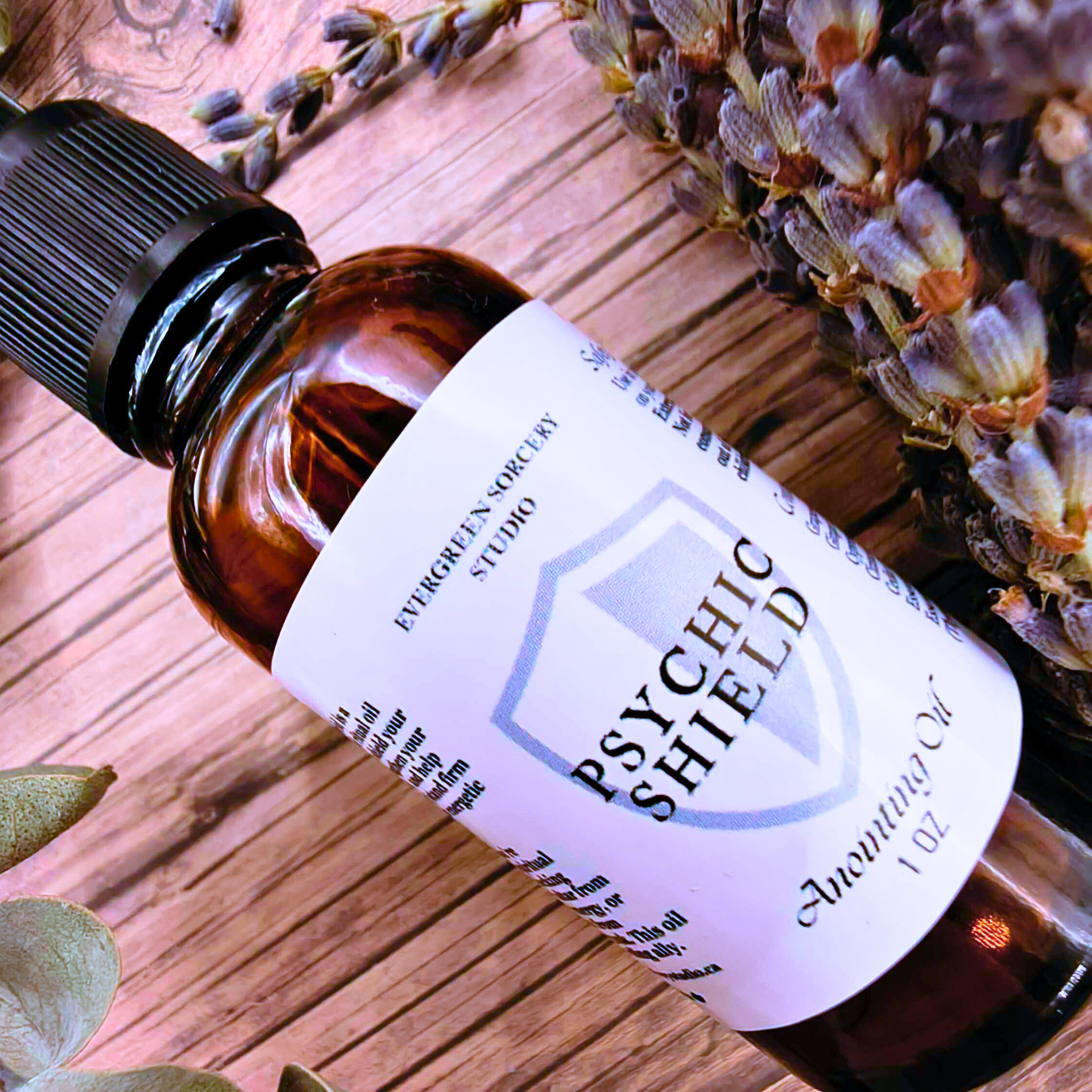 Psychic Shield Ritual Oil | Protection, Warding, Aura Defense, Energetic Defense