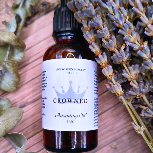 Crowned Ritual Oil | Achievement, Ambition, Victory,  Success