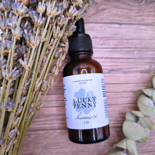 Lucky Penny Ritual Oil | Good Fortune, Luck, Prosperity, Opportunity